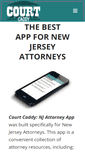 Mobile Screenshot of courtcaddy.com